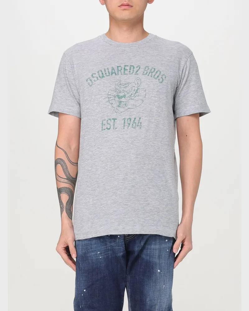 Dsquared2 T-shirt herren Grau
