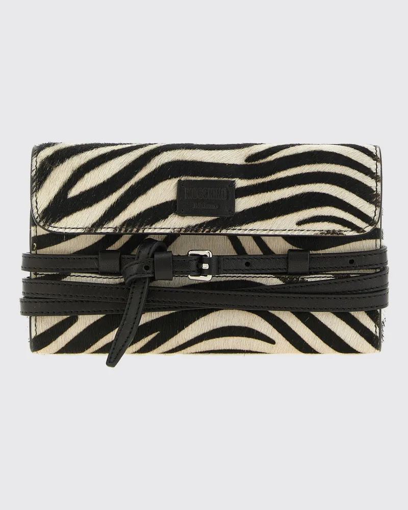 Moschino Geldbörse damen Weiß