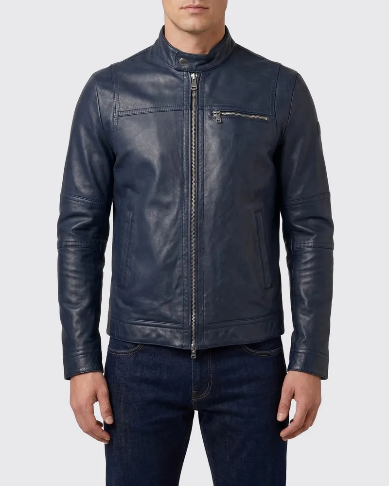 Peuterey Mantel herren Blau