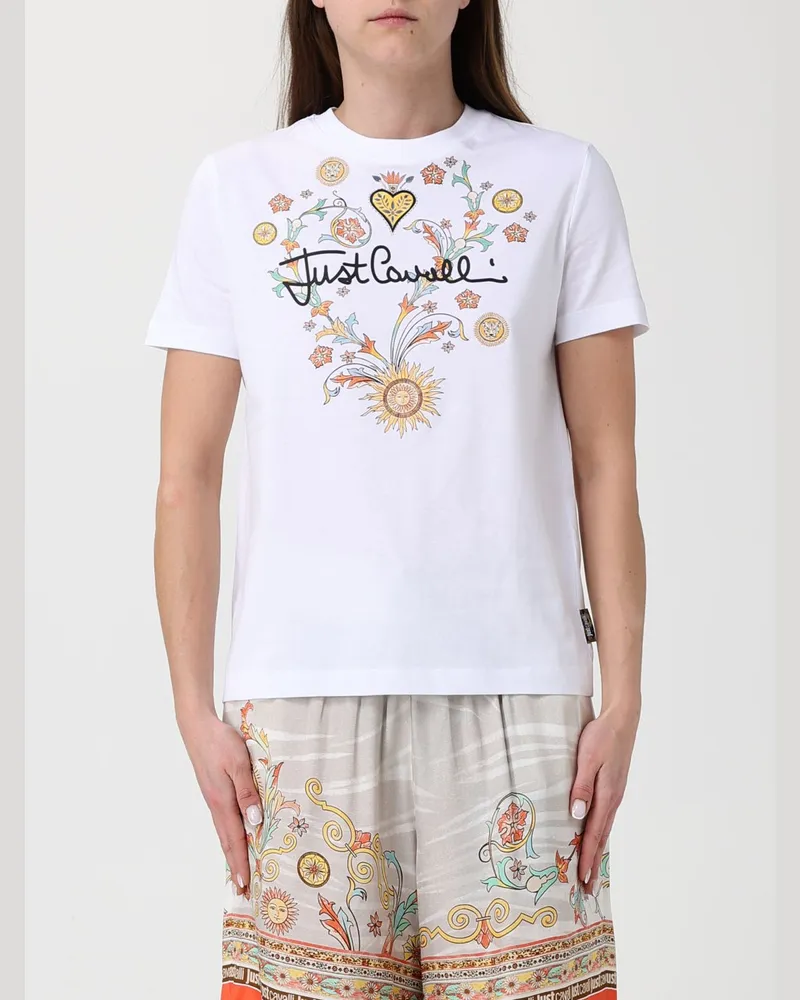 Just Cavalli T-shirt damen Weiß