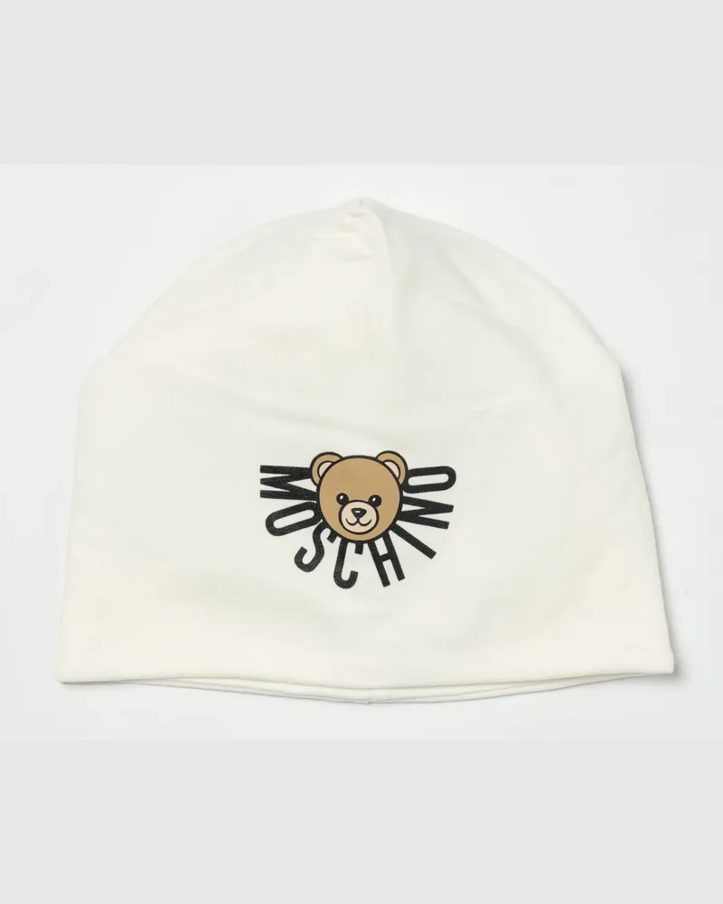 Moschino Hut kinder Weiß