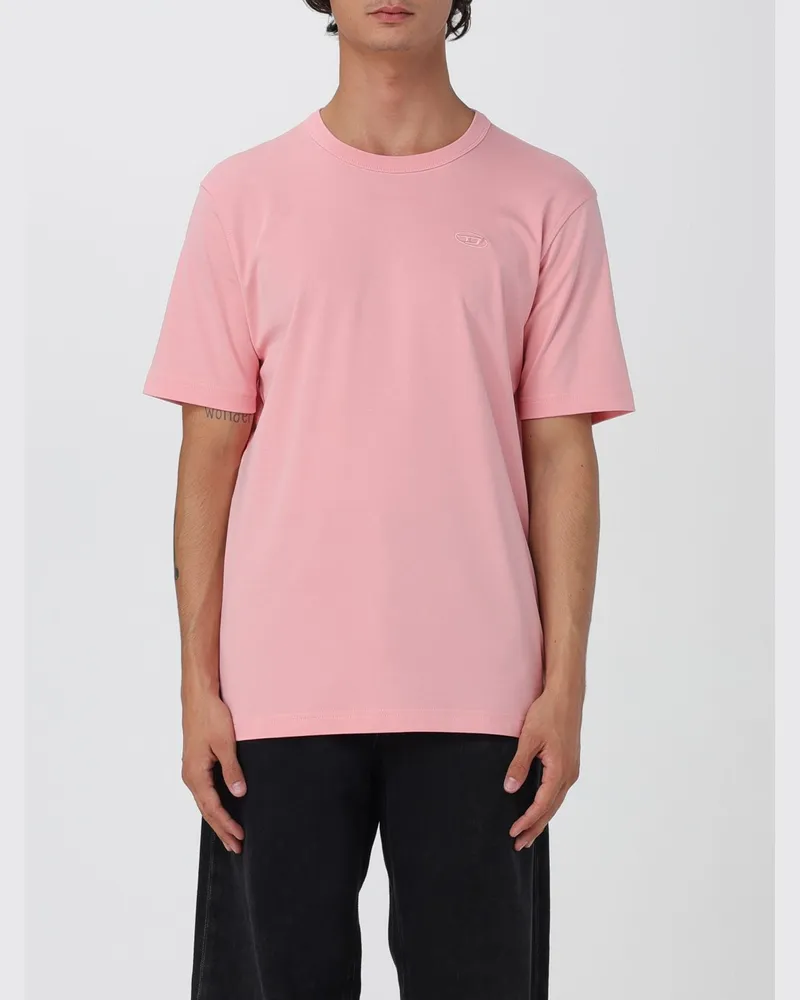 Diesel T-shirt herren Pink