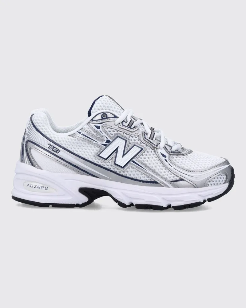New Balance 740 Sneaker aus Mesh und Kunstleder mit ABZORB-Mittelsohle Weiß