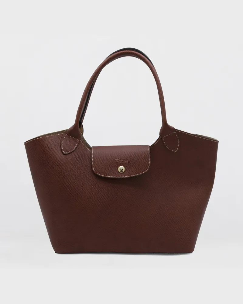 Longchamp Schultertasche damen Braun