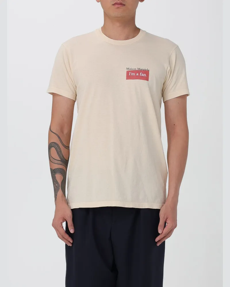 Maison Margiela T-shirt herren Beige