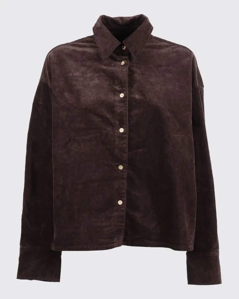 7 for all mankind Hemdbluse damen Braun