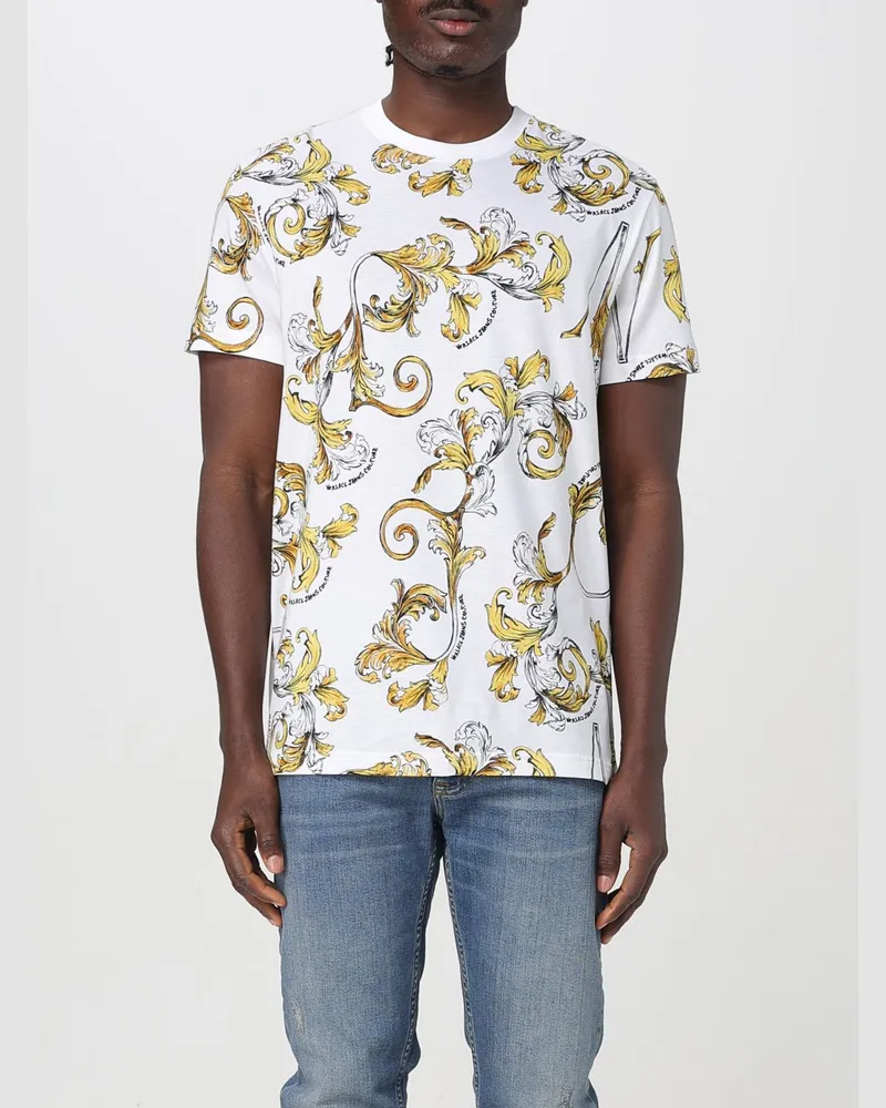 Versace Jeans T-shirt herren Weiss