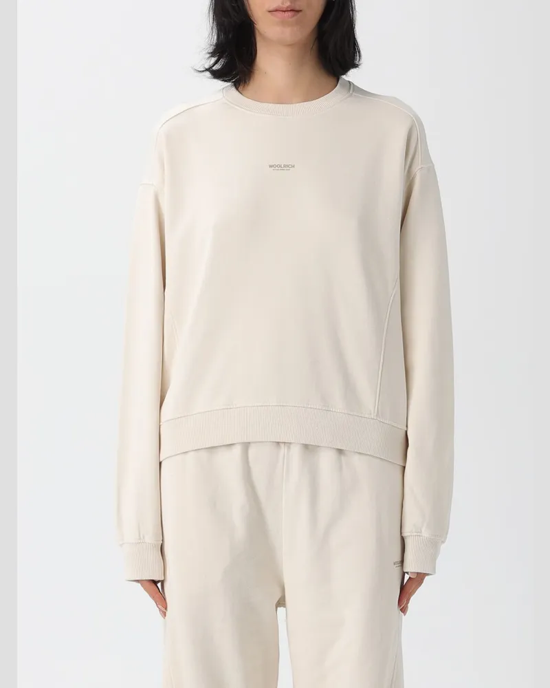 Woolrich Sweatshirt damen Milch