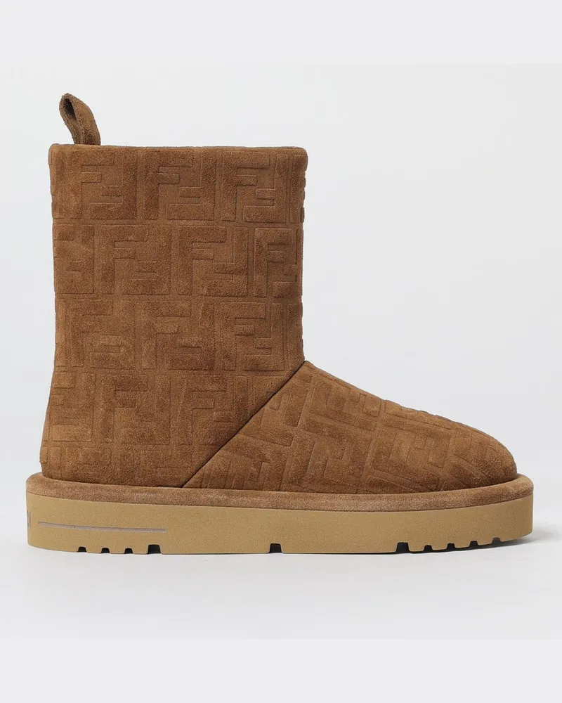 Fendi Schuhe damen Tabak