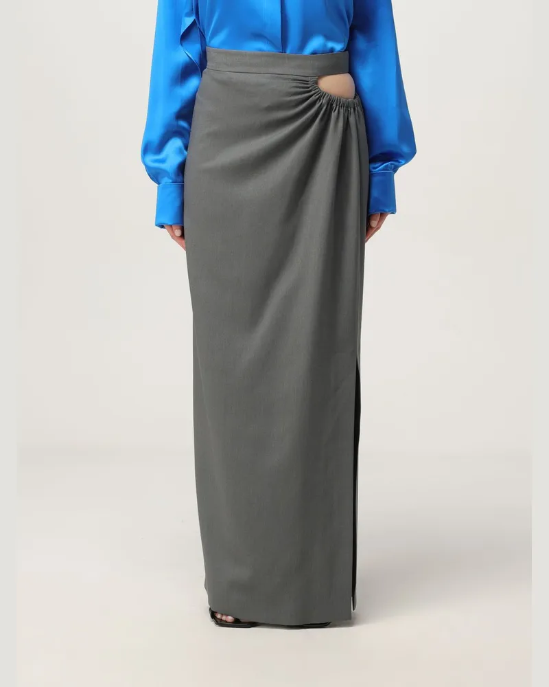 Max Mara Rock damen Grau