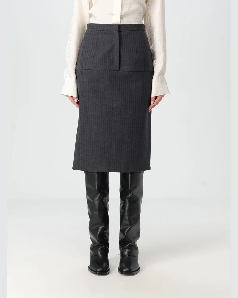 Fendi Rock damen Grau
