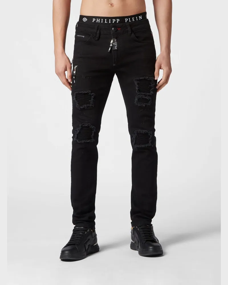 Philipp Plein Jeans herren Schwarz