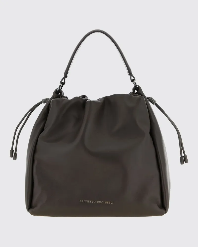 Brunello Cucinelli Schultertasche damen Braun