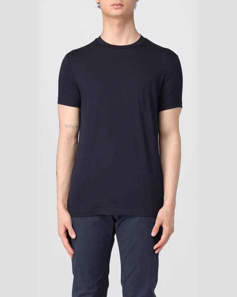 Emporio Armani T-shirt herren Blau