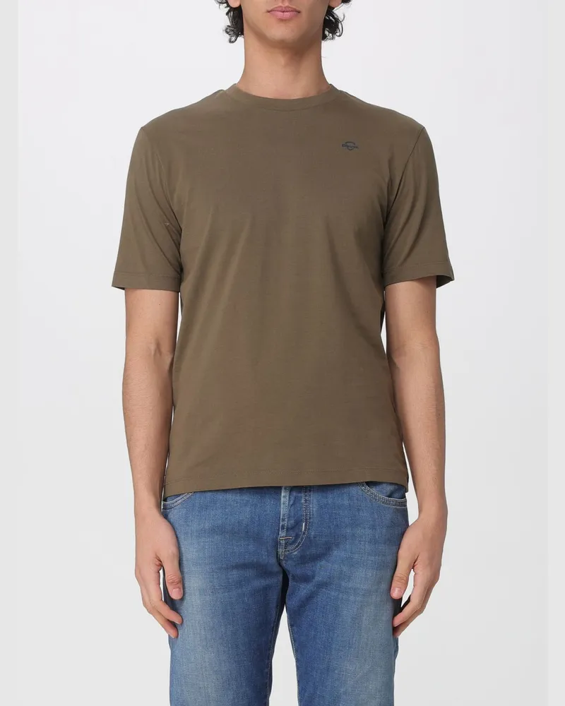 Blauer T-shirt herren Grün