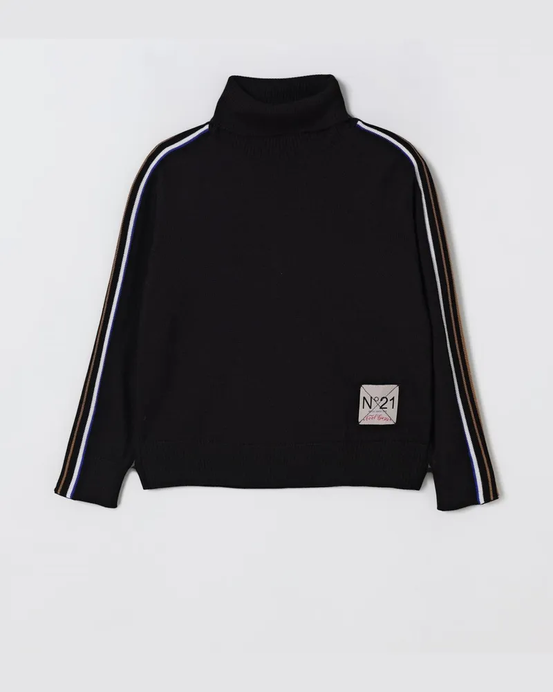 N° 21 Pullover kinder Schwarz