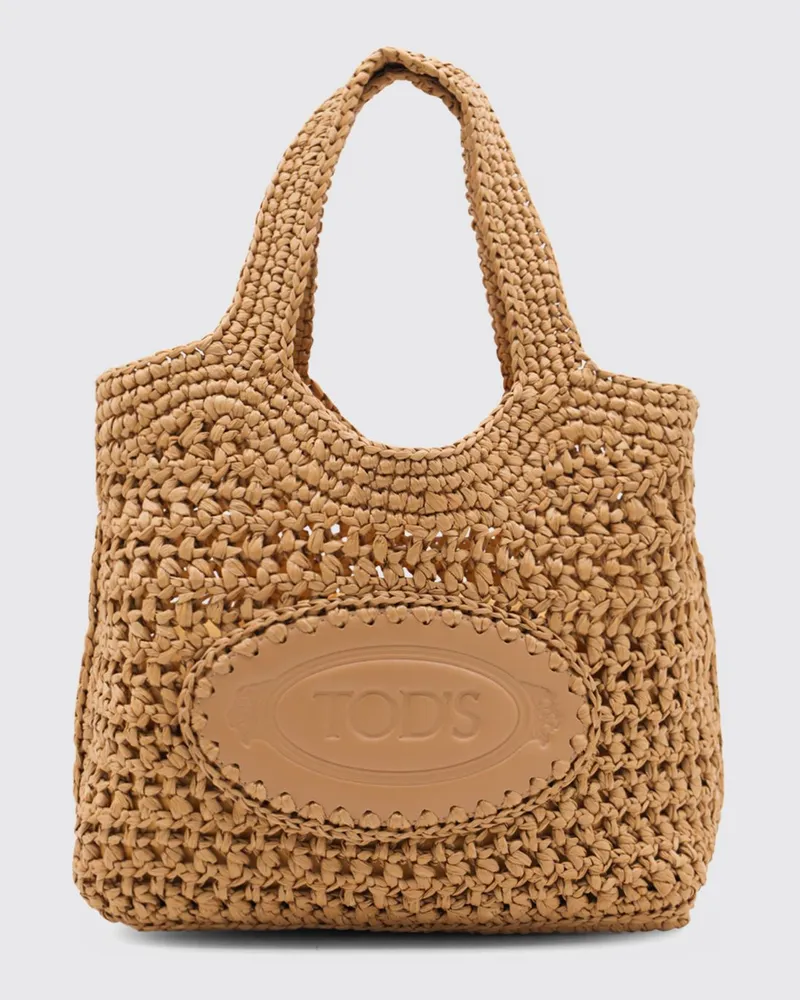 TOD'S Schultertasche damen Natural