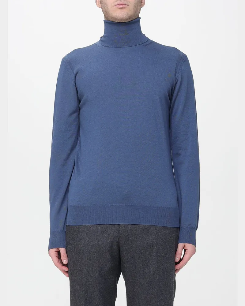 Paolo Pecora Milano Pullover herren Navy