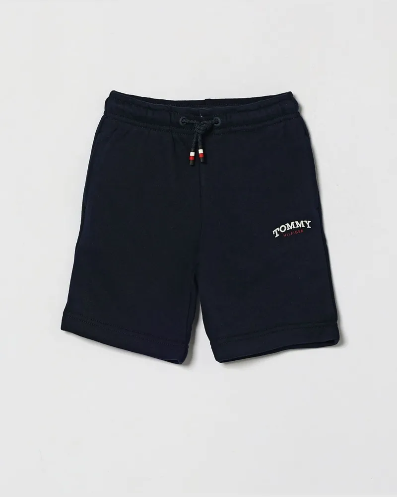 Tommy Hilfiger Jersey-Jogging-Shorts mit Kordelzug von für Jungen Blau