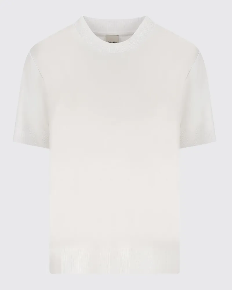 Calvin Klein T-shirt damen Weiß