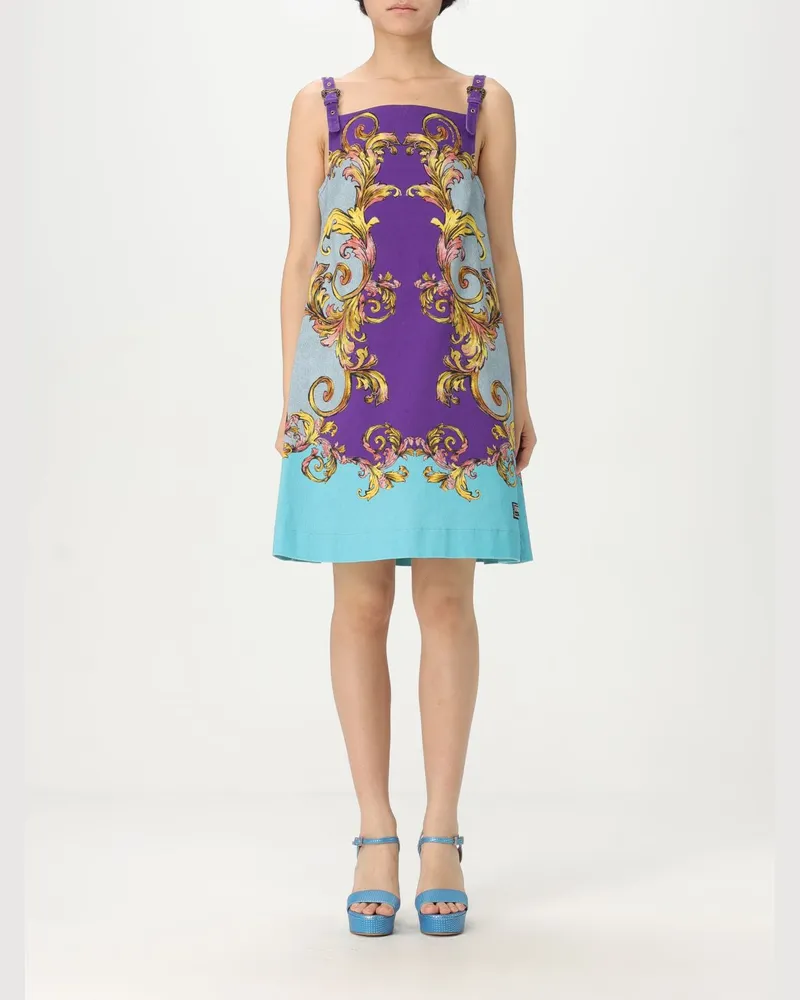 Versace Jeans Kleider damen Violett