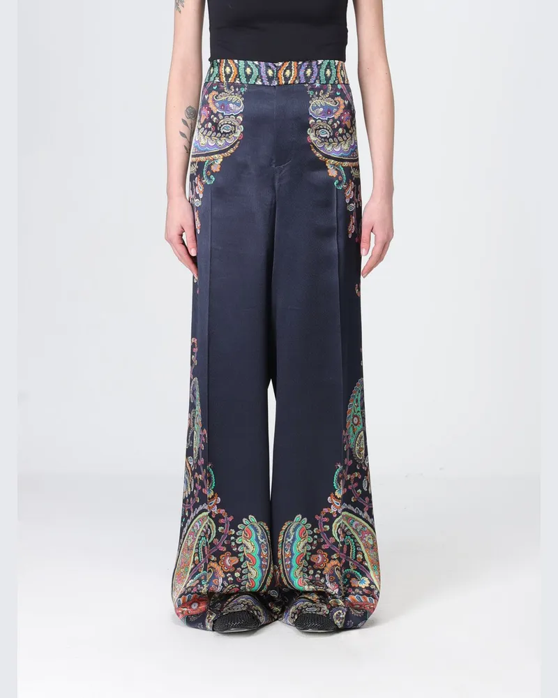 Etro Hose damen Blau