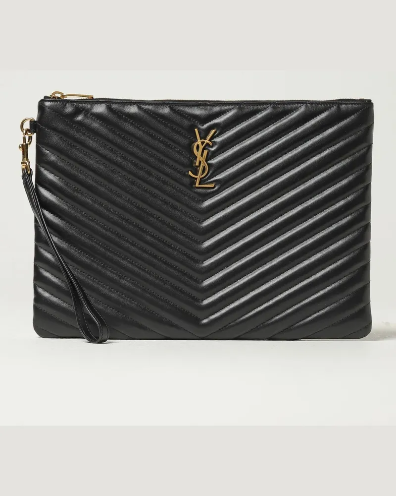 Saint Laurent Schultertasche damen Schwarz