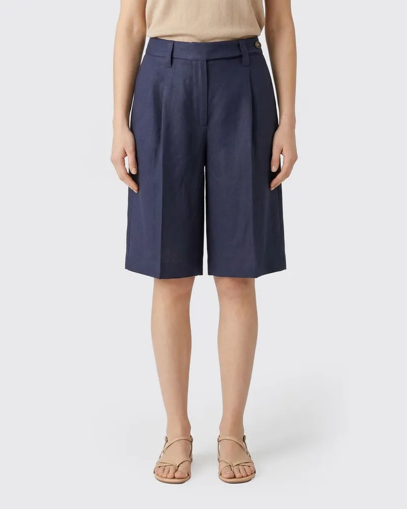 Brunello Cucinelli Shorts damen Blau