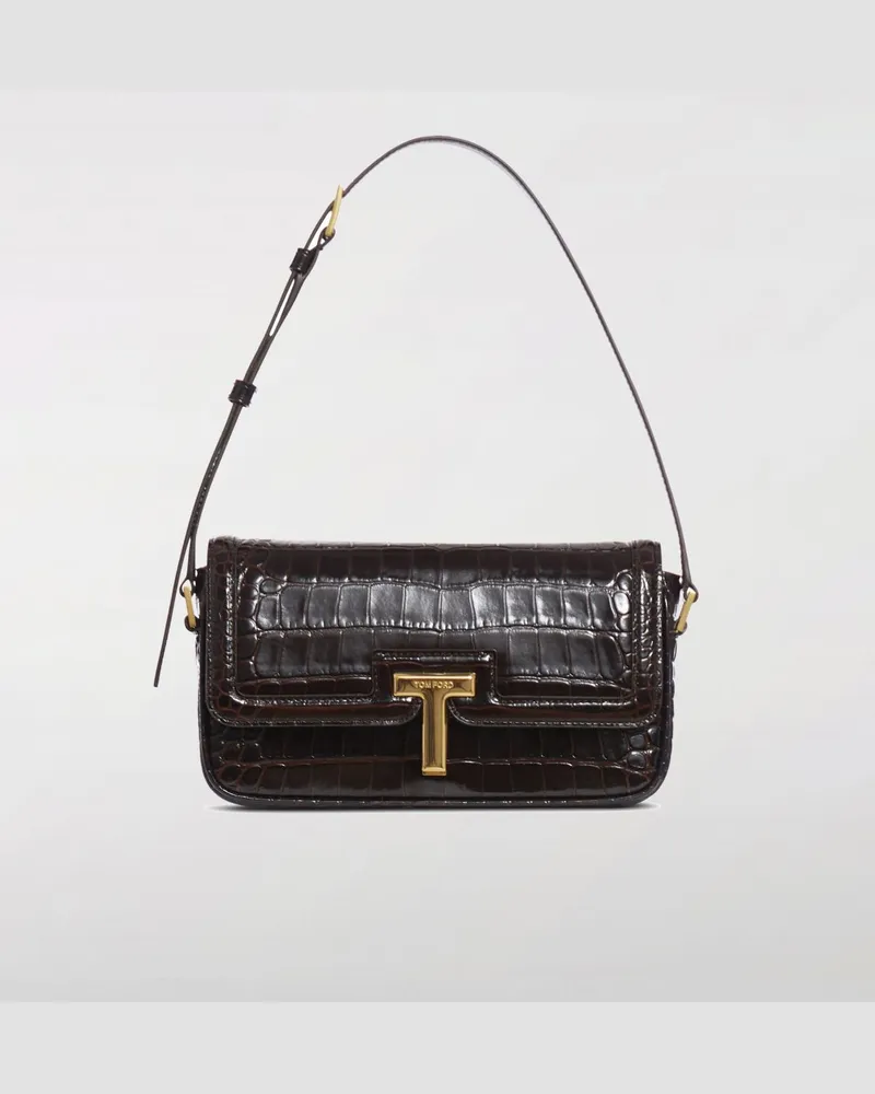 Tom Ford Schultertasche damen Braun