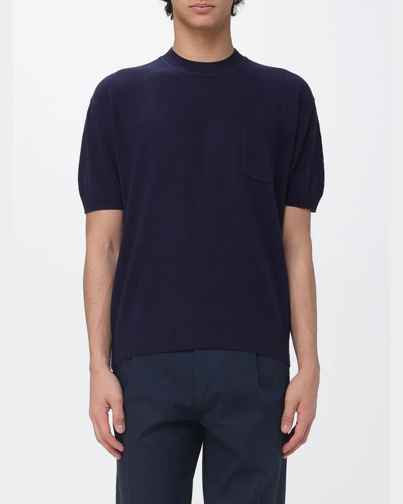 Paolo Pecora Milano T-shirt herren Blau