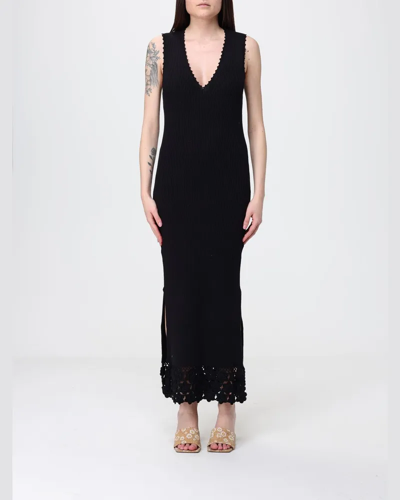 Ganni Kleid damen Schwarz