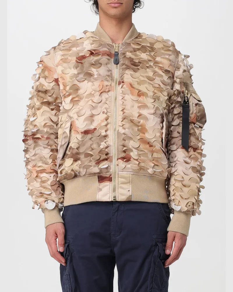 Alpha Industries MA-1 ULCANS Flight Bomberjacke Beige