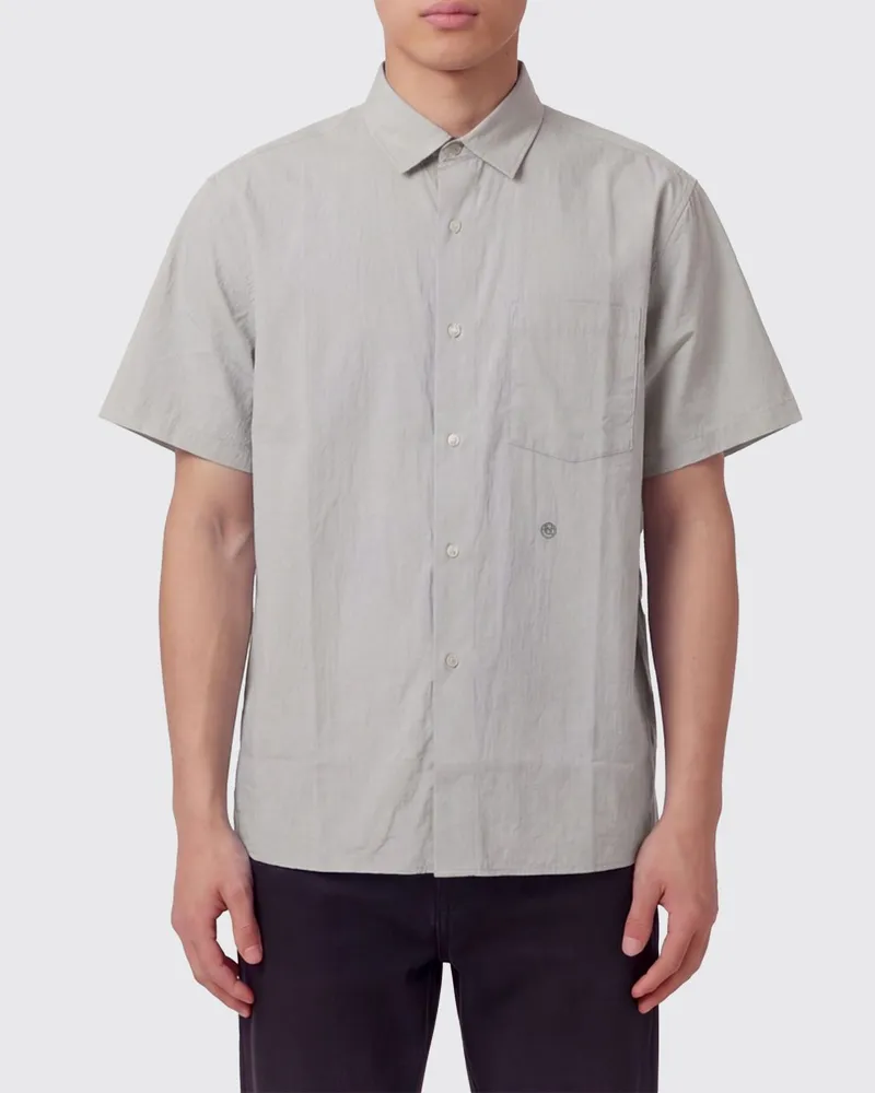 nanamica Hemd herren Grau