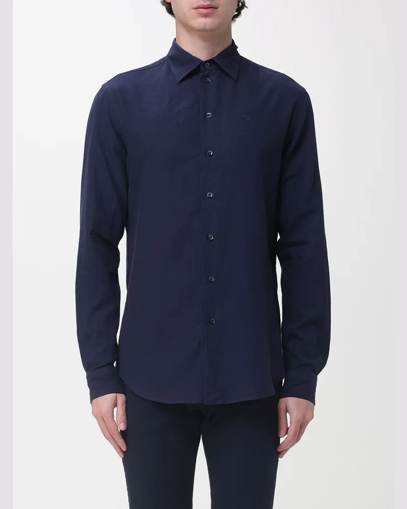 Emporio Armani Hemd herren Navy