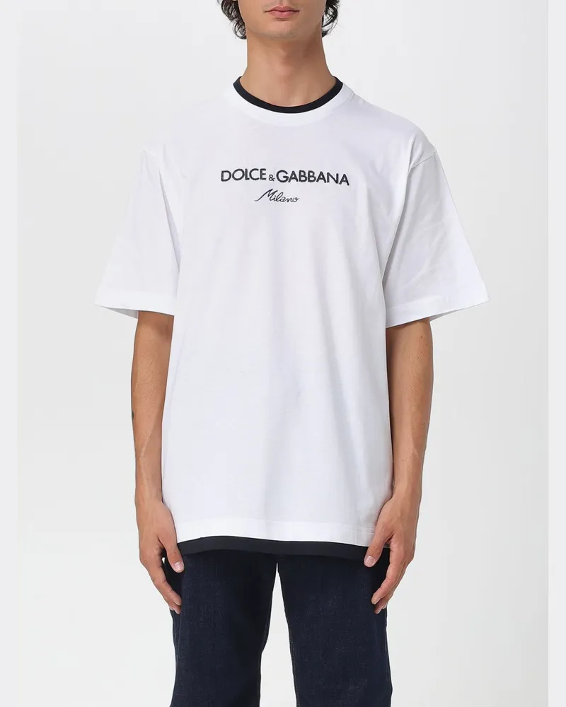 Dolce & Gabbana T-shirt herren Dolce & Gabbana Weiß