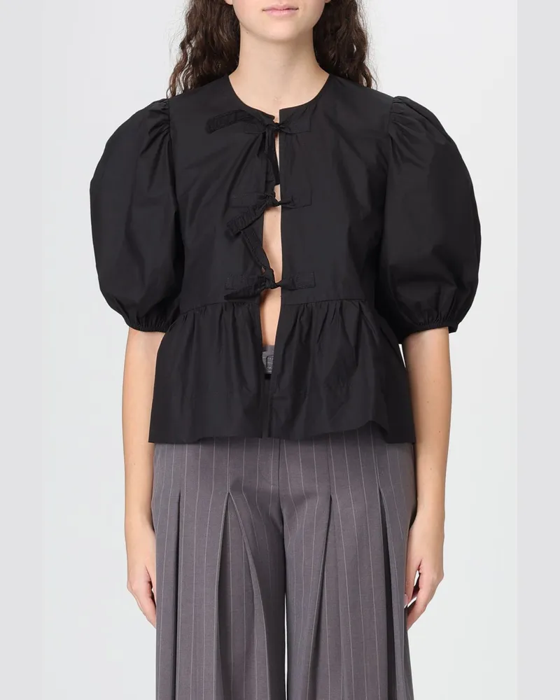 Ganni Top damen Schwarz