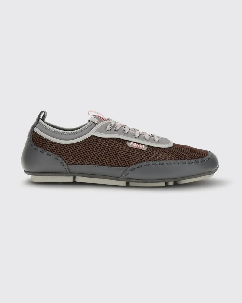 Fendi Sneakers herren Grau