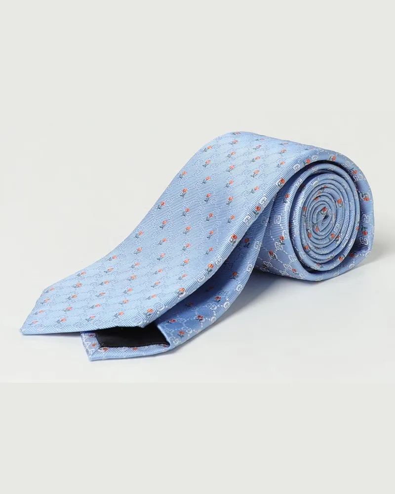 Gucci Krawatte herren Hellblau