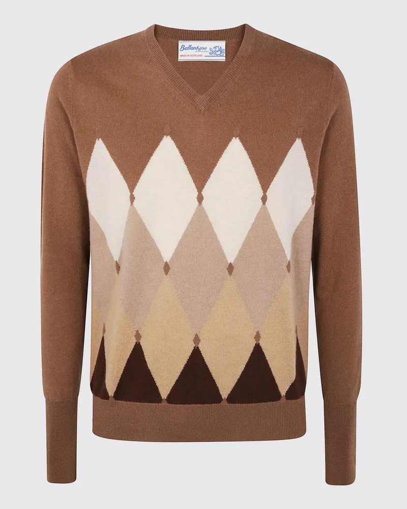 Ballantyne Pullover herren Camel