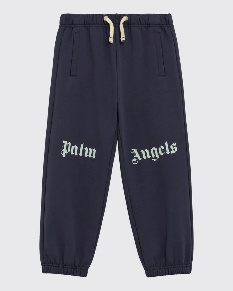 Palm Angels Jersey-Jogginghose von für Jungen mit aufgedrucktem Logo Blau
