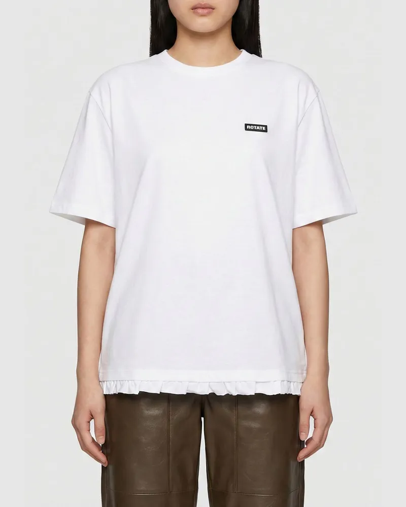 ROTATE Birger Christensen Top damen Weiß