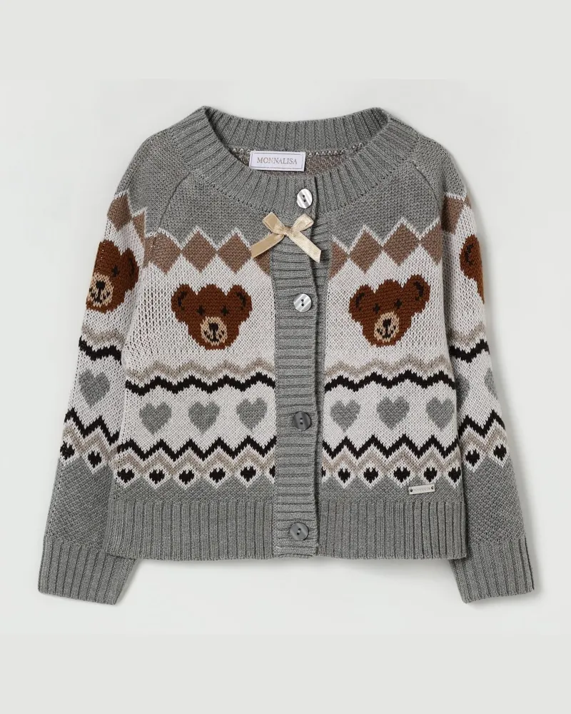 Monnalisa Pullover kinder Grau