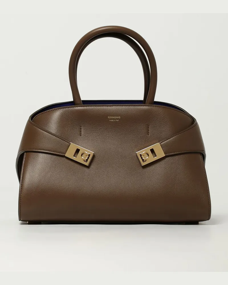 Ferragamo Handtasche damen Braun