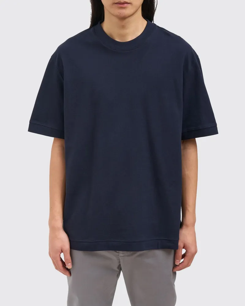 Paolo Pecora Milano T-shirt herren Blau