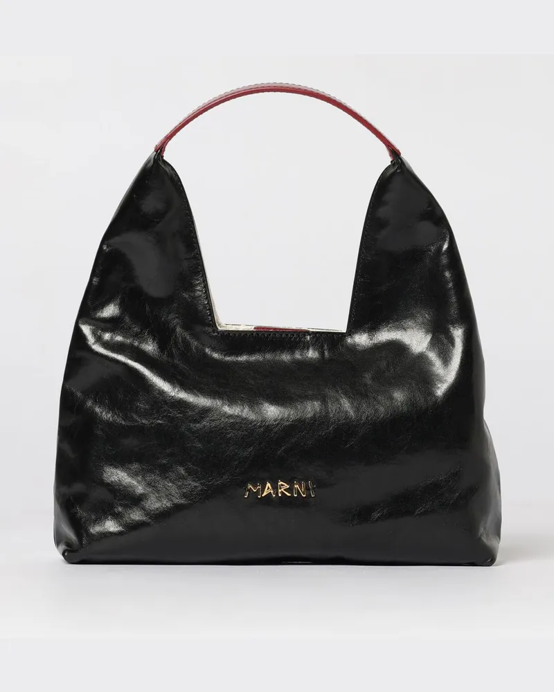 Marni Schultertasche damen Schwarz