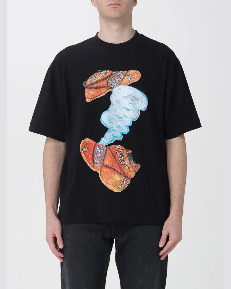 OFF-WHITE T-shirt herren Schwarz