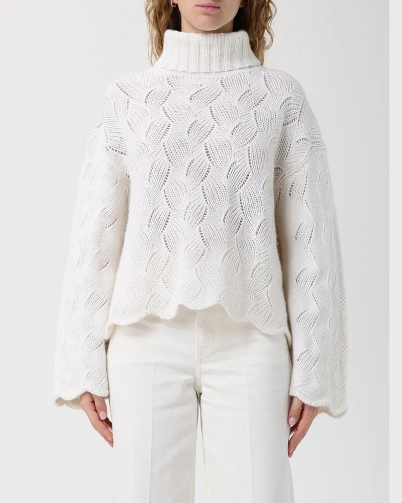 Twin-Set Pullover damen Weiß