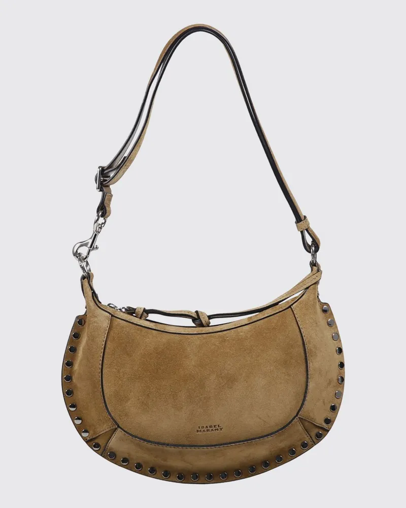 Isabel Marant Oskan Moon Wildledertasche Braun