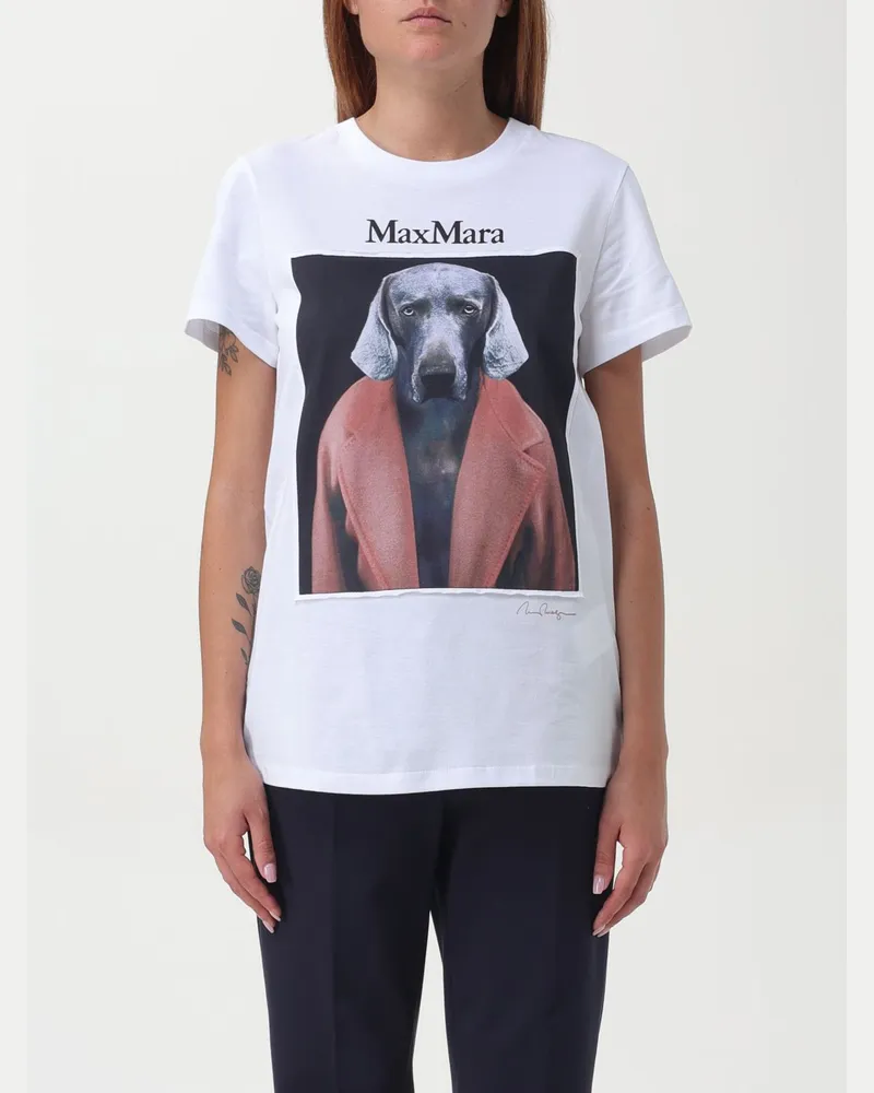 Max Mara T-shirt damen Weiß