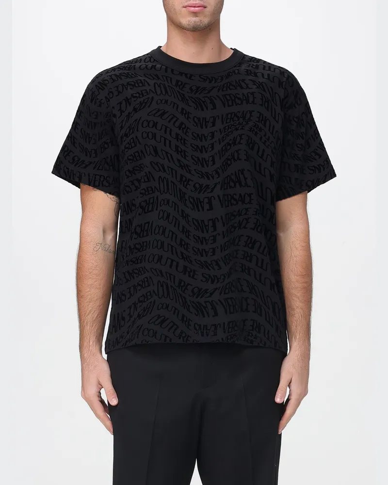 Versace Jeans T-shirt herren Schwarz